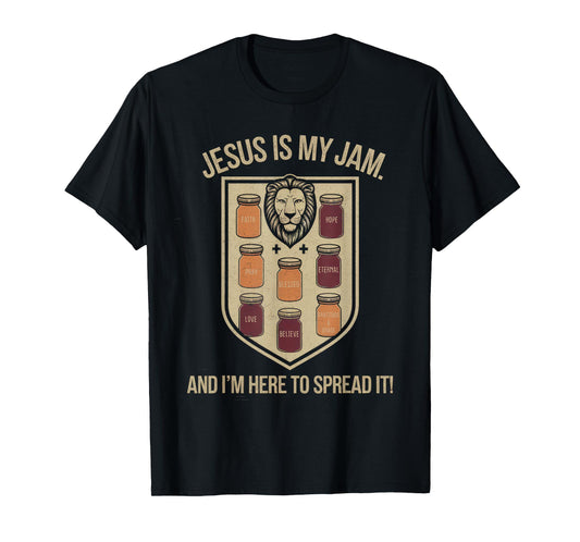 Jesus is My Jam Tshirt Men Women Christian Bible Verse T-Shirt