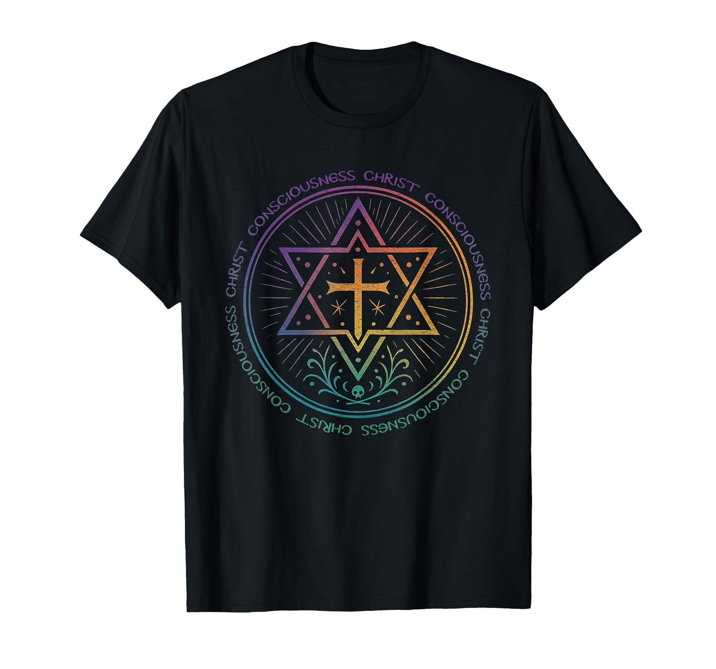 Christ Consciousness Sigil Esoteric Meditation Yoga Gnostic T-Shirt