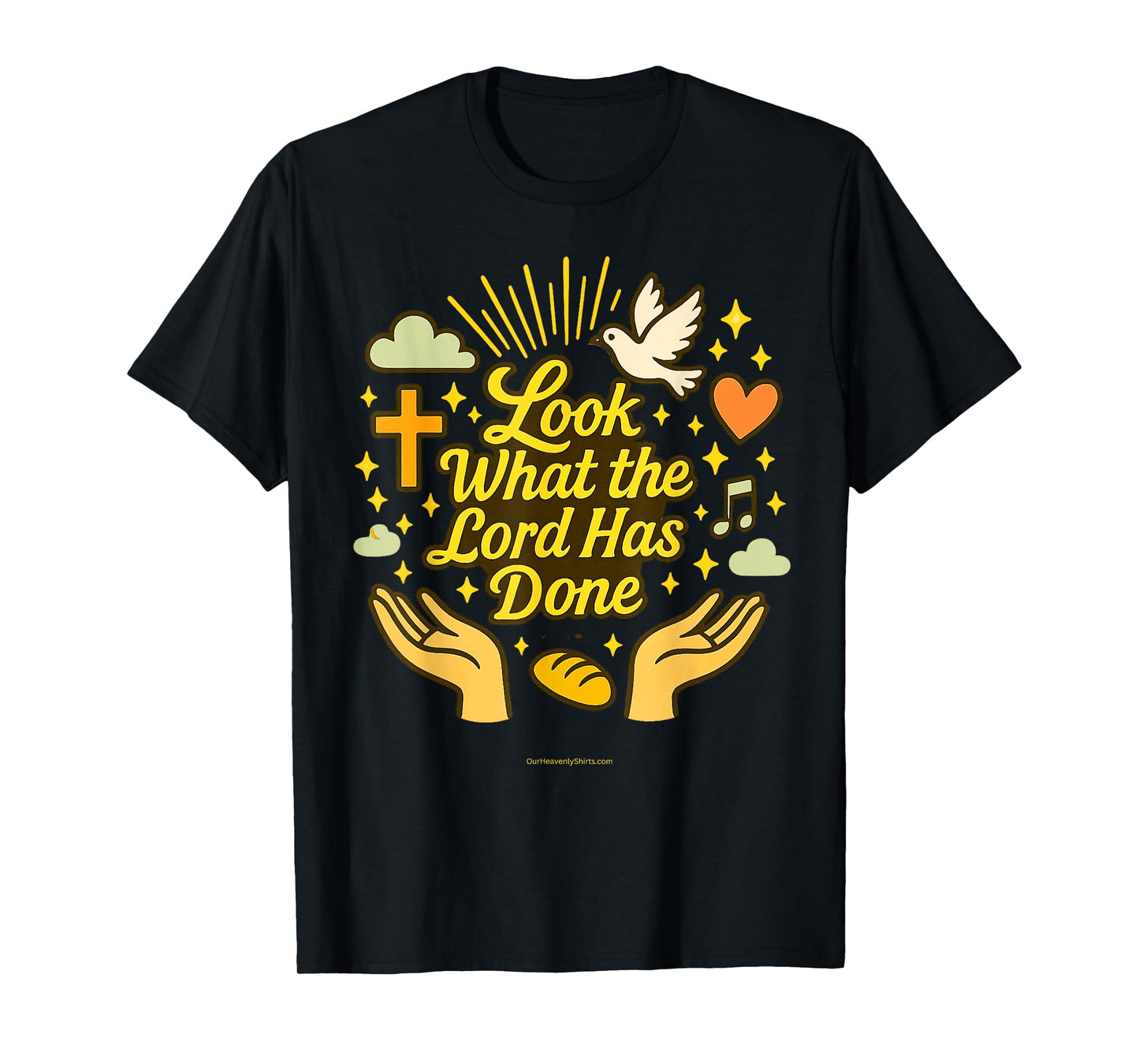 Look What The Lord Has Done Christian God Bible Devil church T-Shirt