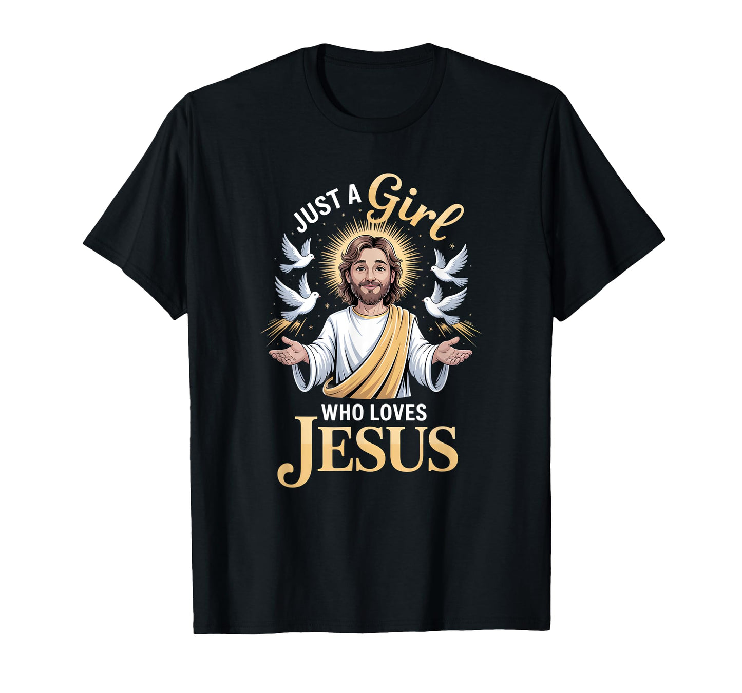 Girls Jesus T-Shirt