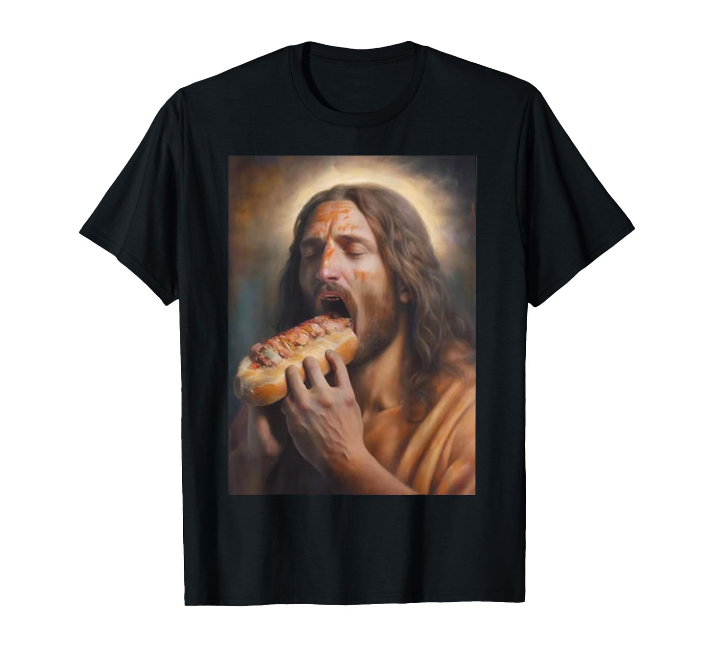 Jesus loves hot dogs T-Shirt