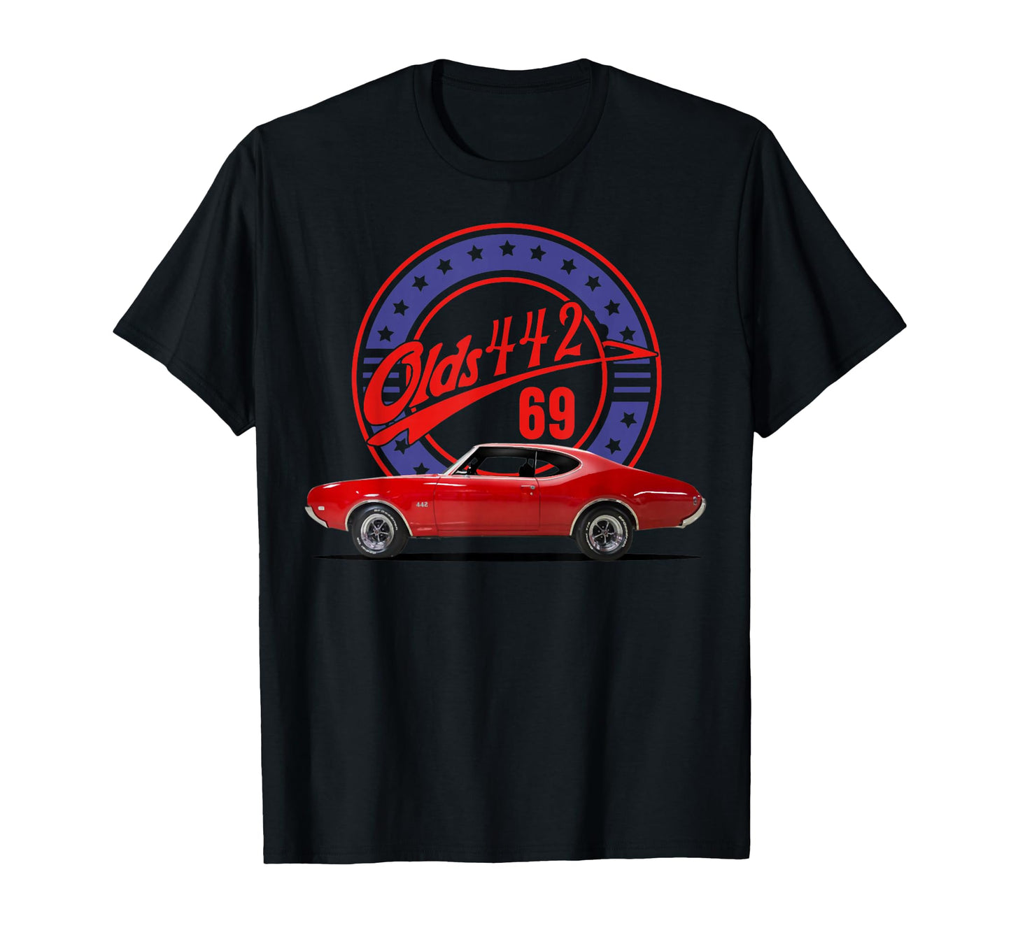 1969 69 olds 442 muscle car T-Shirt