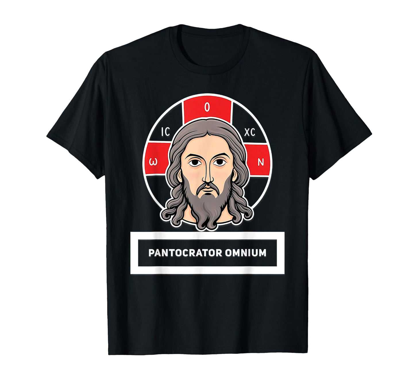 Orthodox Christian Eastern Orthodox Christ Pantocrator Icon T-Shirt