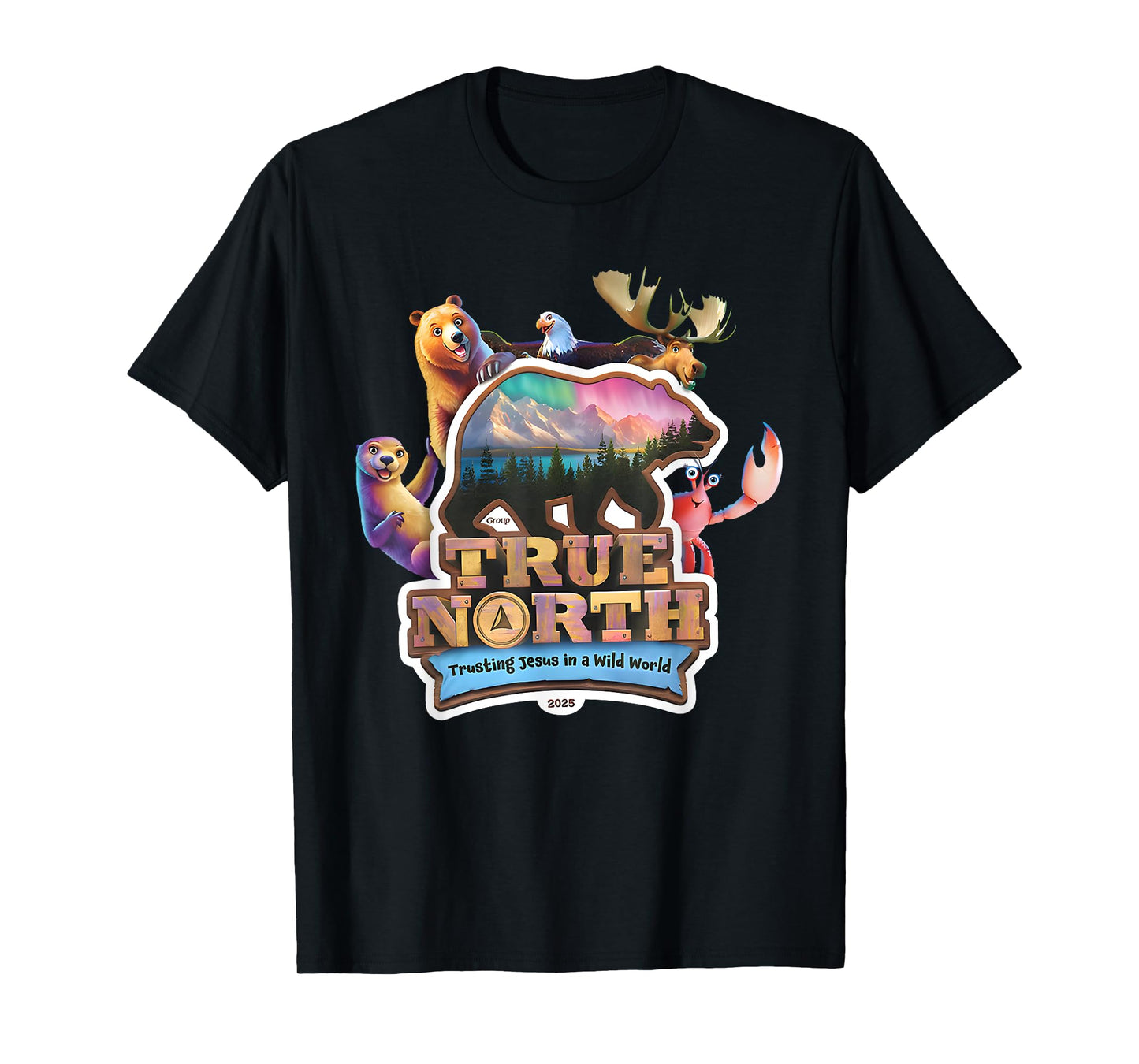 True North VBS 2025 Trusting Jesus Wilderness Christian T-Shirt