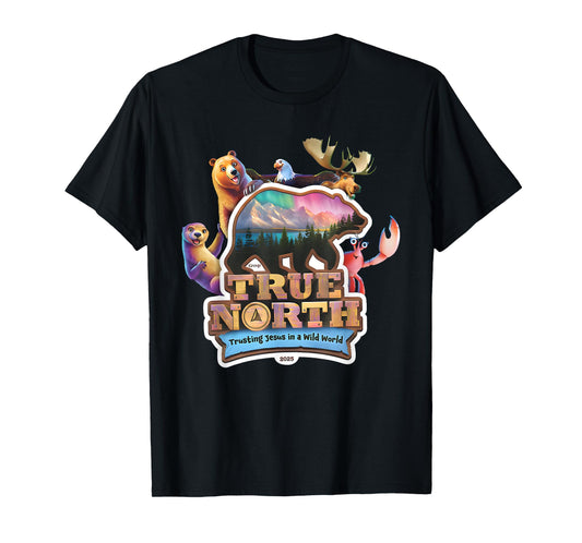 True North VBS 2025 Trusting Jesus Wilderness Christian T-Shirt