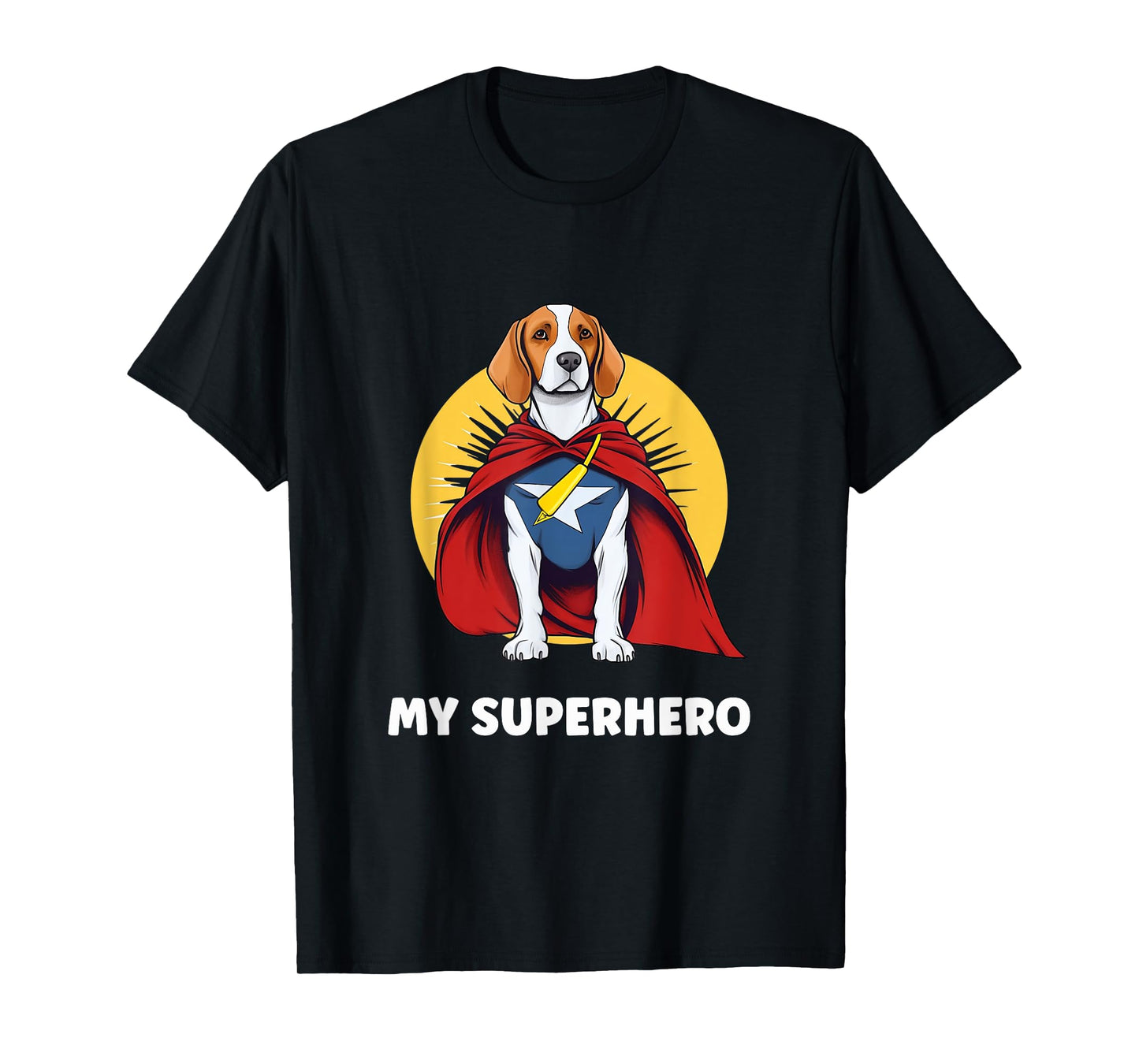 Beagle My Superhero T-Shirt