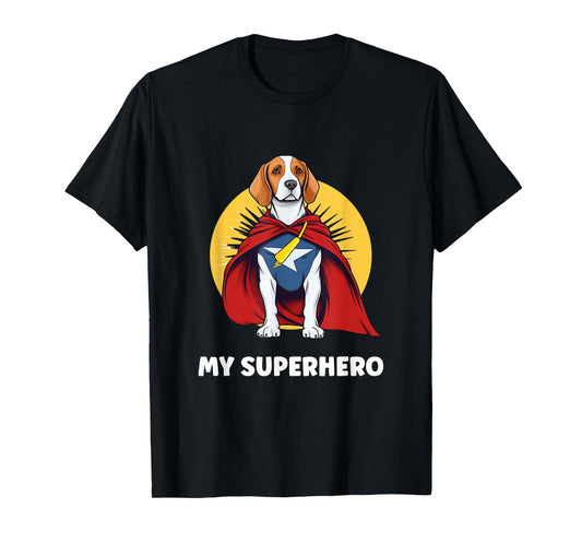Beagle My Superhero T-Shirt