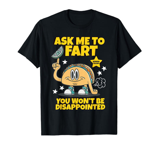 Fart Joke Dumb Exchange Contest Funny Saying Adult Humor T-Shirt