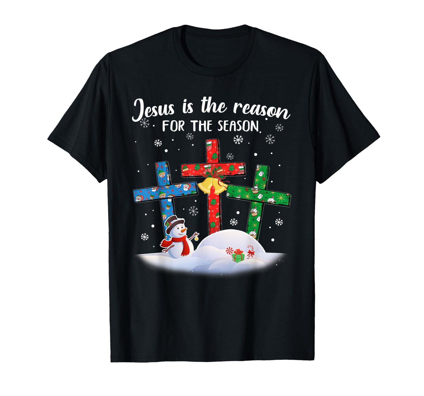 Jesus Is The Reason For The Season Christian Christmas Xmas T-Shirt