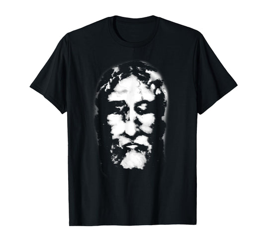 Shroud Of Turin Face of Jesus Christ Catholic T-Shirt