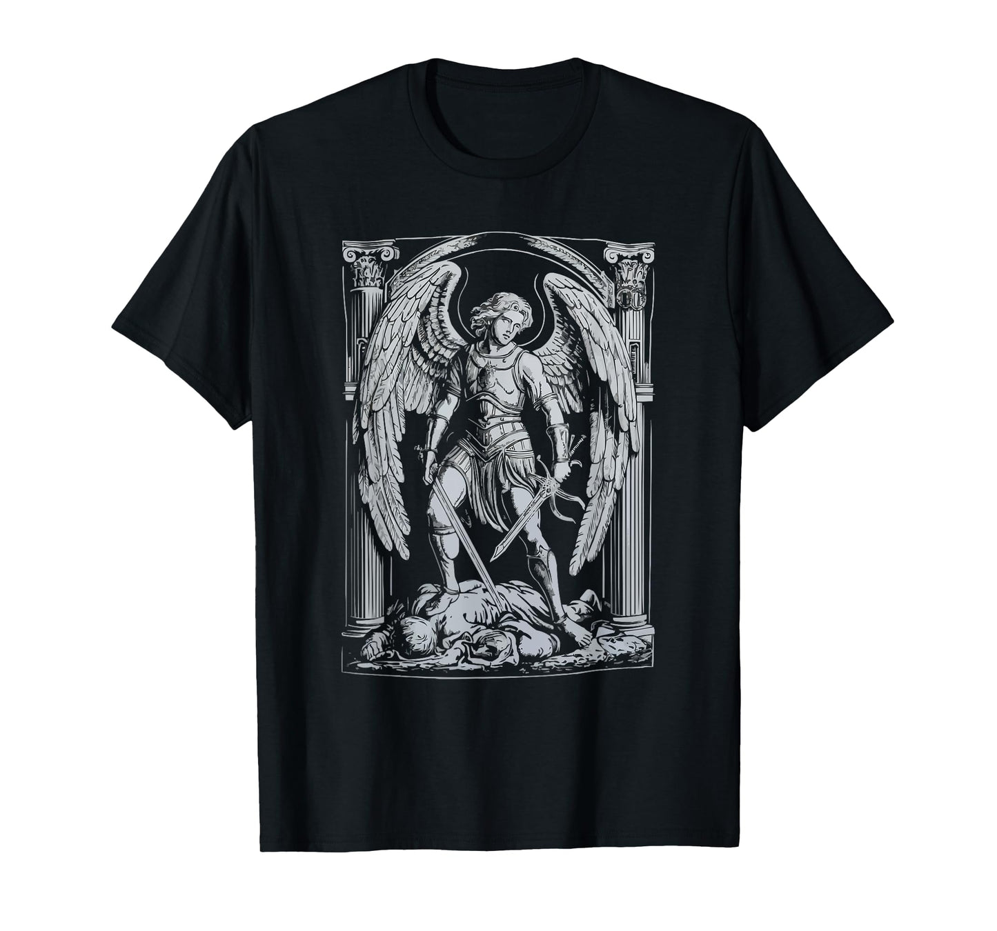 Archangel Catholic Religion Christianity Guardian Angel T-Shirt