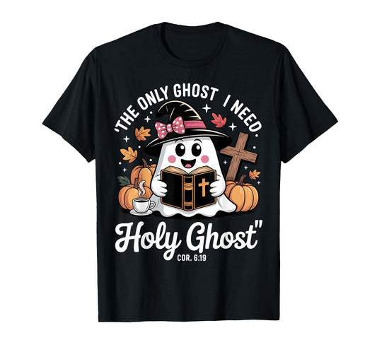 Ain't No Ghost Like The Holy Ghost Jesus Christian Halloween T-Shirt