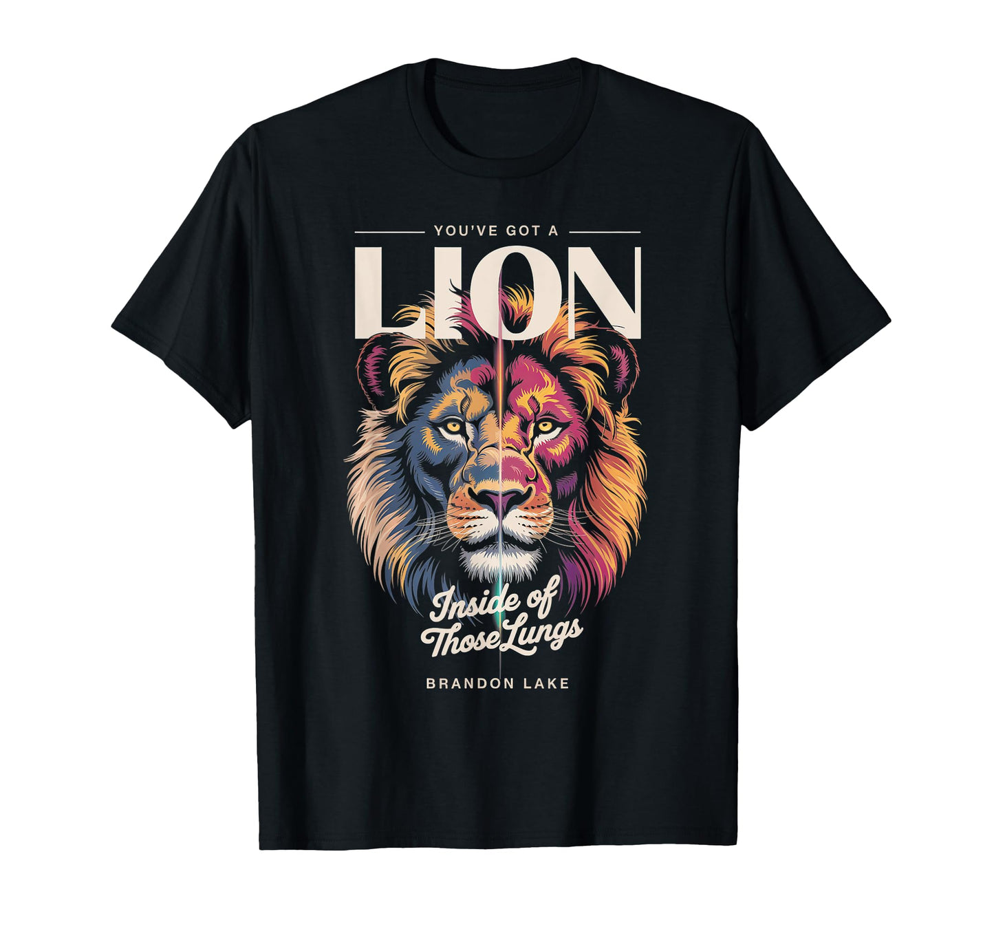 Let Your Lion Out Brandon Lake Merch Praise Jesus T-Shirt