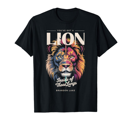 Let Your Lion Out Brandon Lake Merch Praise Jesus T-Shirt