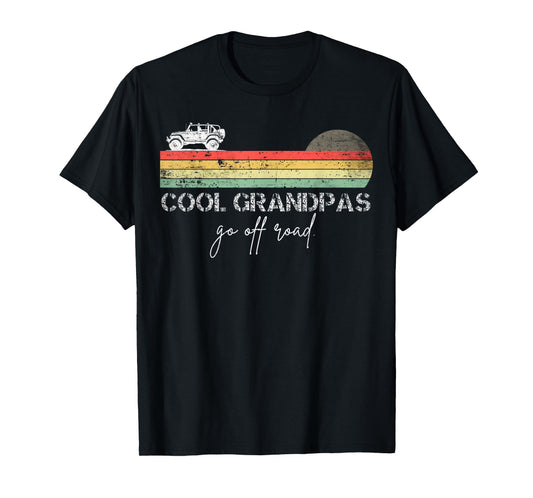 Cool grandpas go off road funny off road T-Shirt