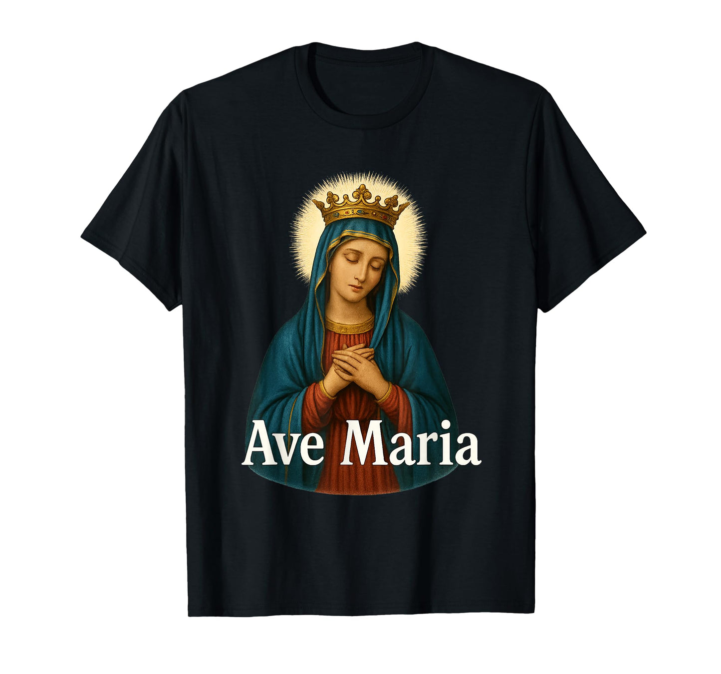 Ave Maria | Blessed Virgin Mother Mary | Rosary T-Shirt