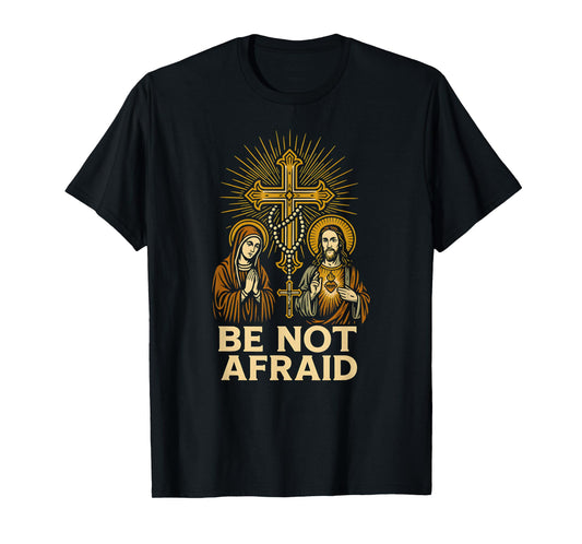 Catholic Pride Be Not Afraid Vintage Mens Surgery Recovery T-Shirt