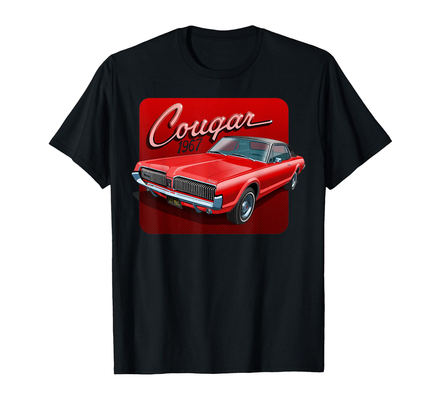 1967 Mercury classic Cougar Vinatge cars T-Shirt