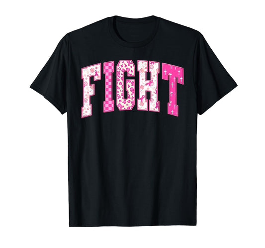 Breast Cancer Christian Fight Hope Faith Love Matching Group T-Shirt