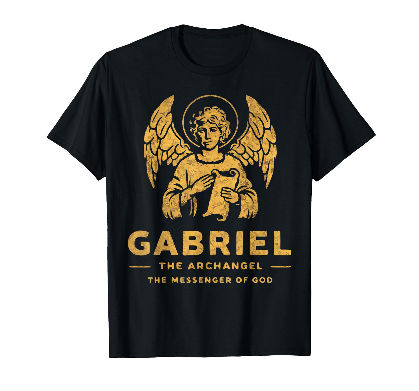 Archangel Gabriel Catholic Christianity Guardian Angel T-Shirt