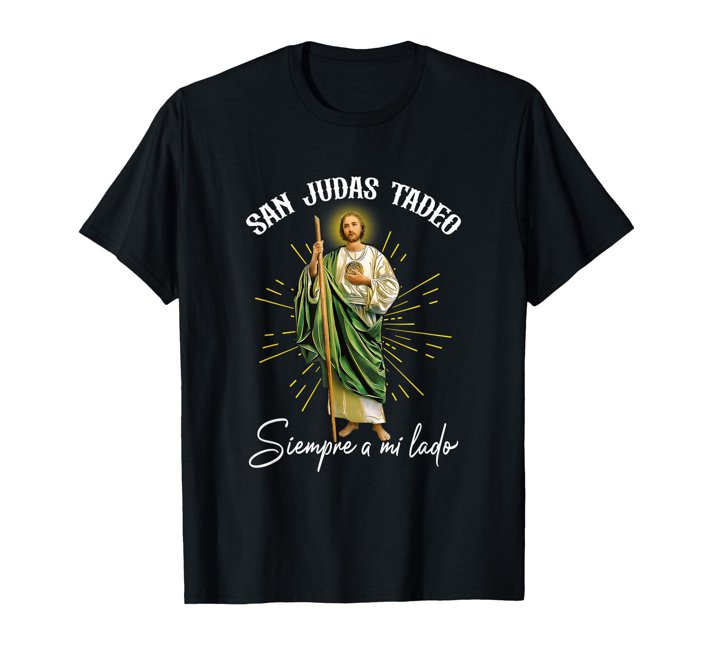 SanJudas Tadeo Siempre A Mi Lado Spanish Jesus Saying T-Shirt