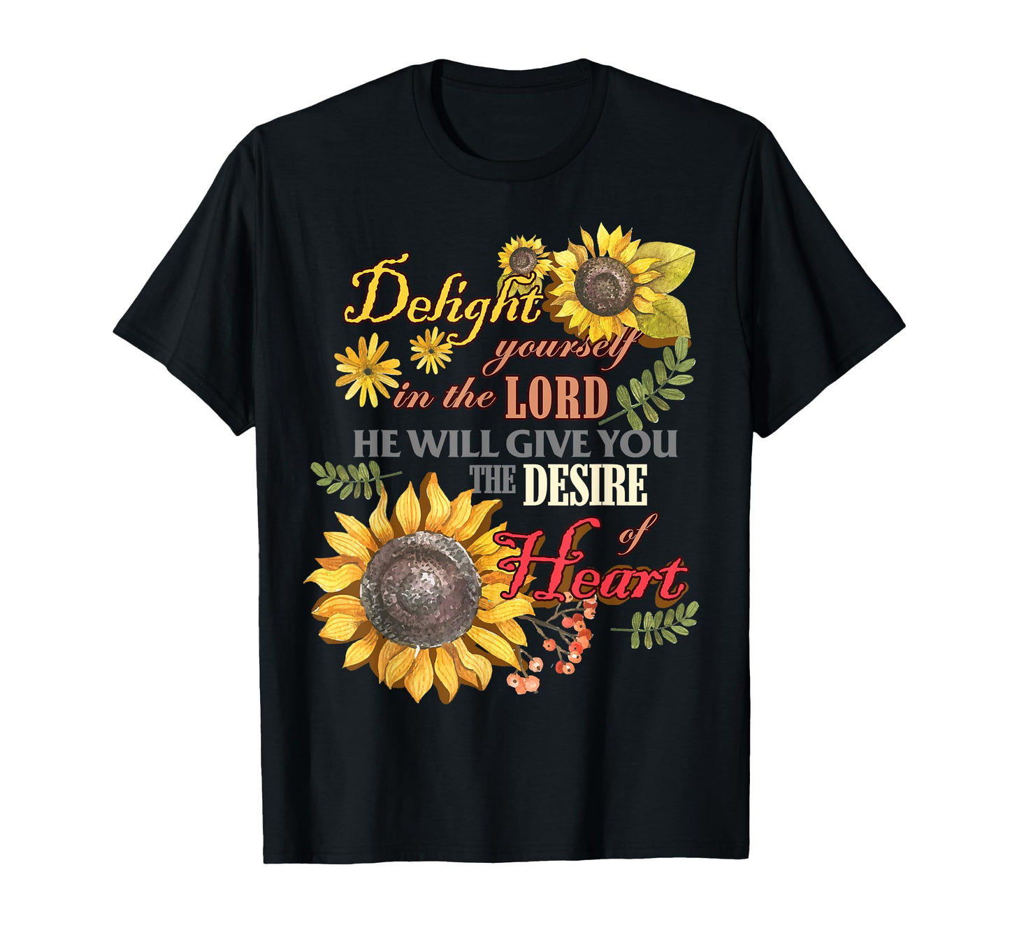 Sunflowers Blessed Girl Women's Southern Christian T-Shirt T-Shirt