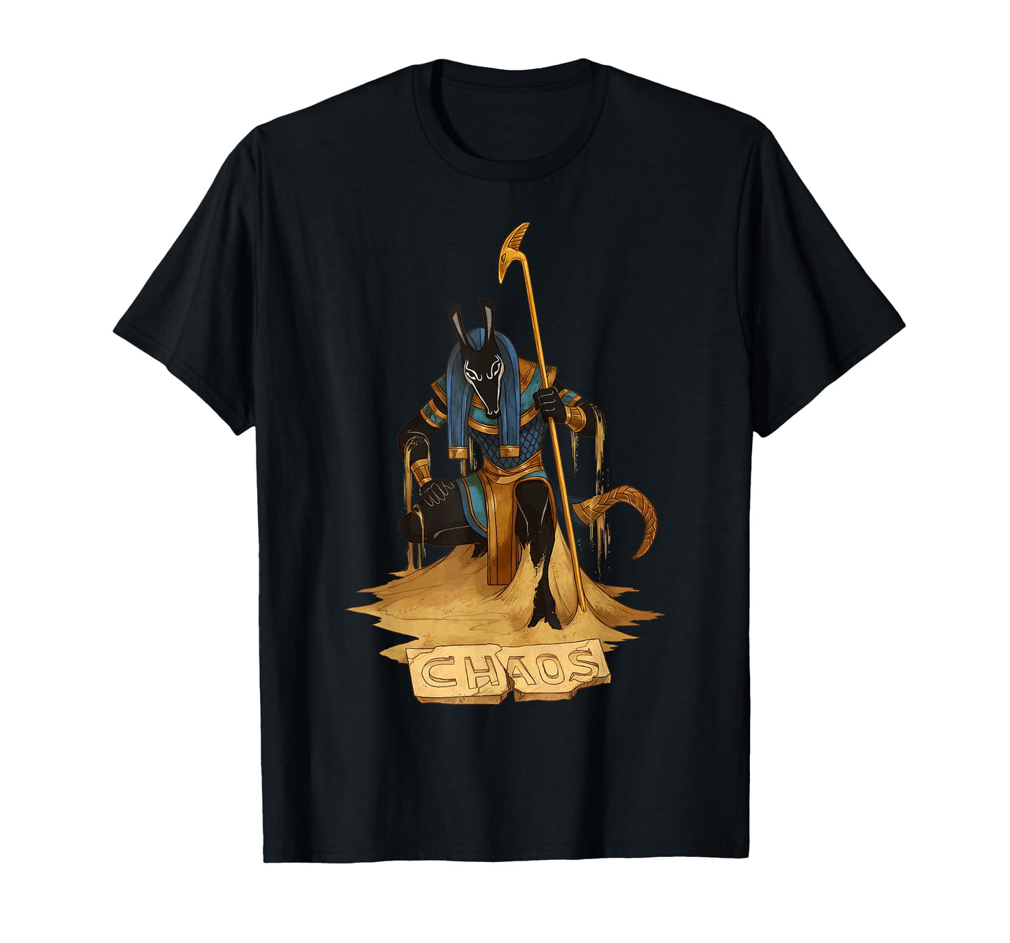 Set Egyptian God of Chaos, Storms, and Deserts T-Shirt
