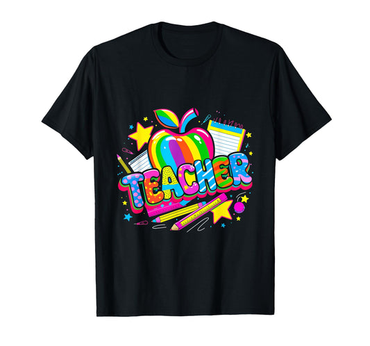 Teach Love Inspire Teacher Life Inspirational Back To School T-Shirt