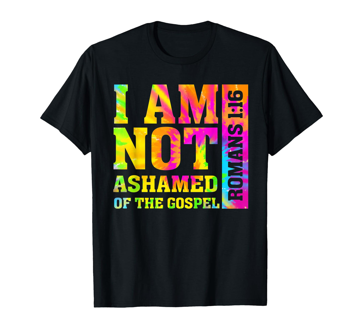 I am Not Ashamed of The Gospel Romans Christian Bible Verse T-Shirt