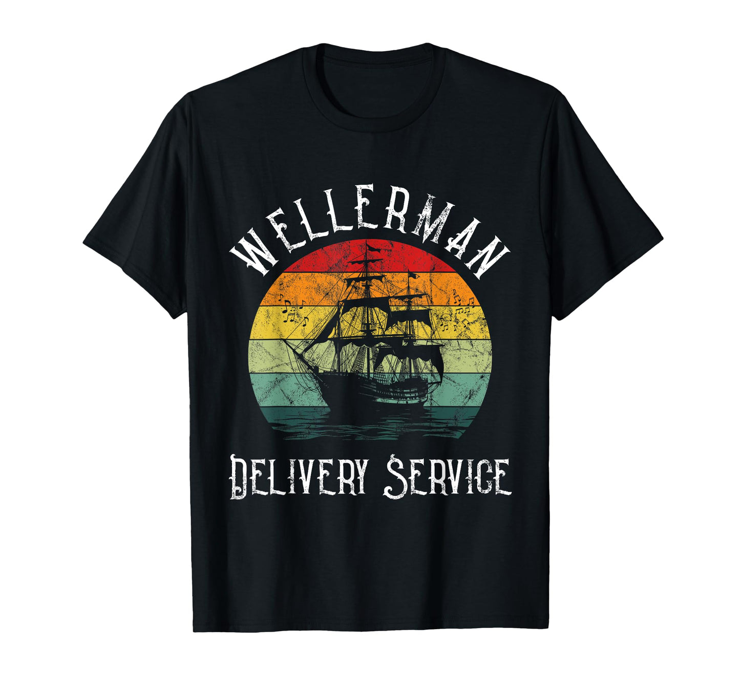 Wellerman Delivery Service For Sea Shanty Lover T-Shirt