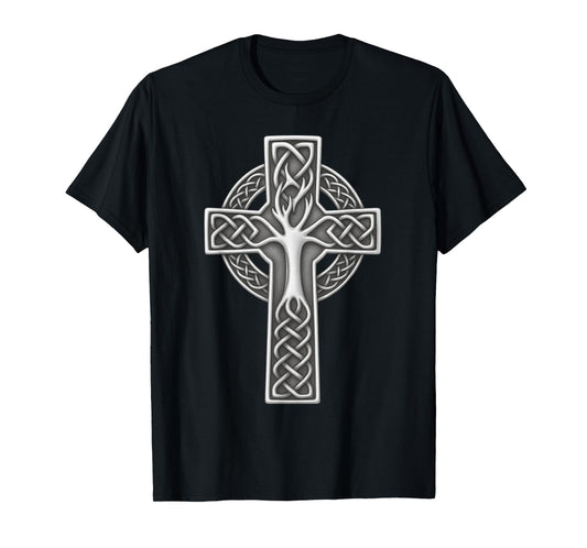 Celtic Cross - Celtic Symbols - Catholic T-Shirt