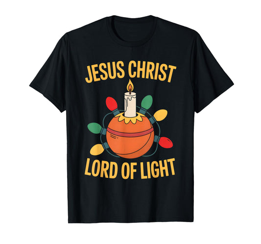 Christingle Christmas Christian Jesus Christ Lord Of Light T-Shirt