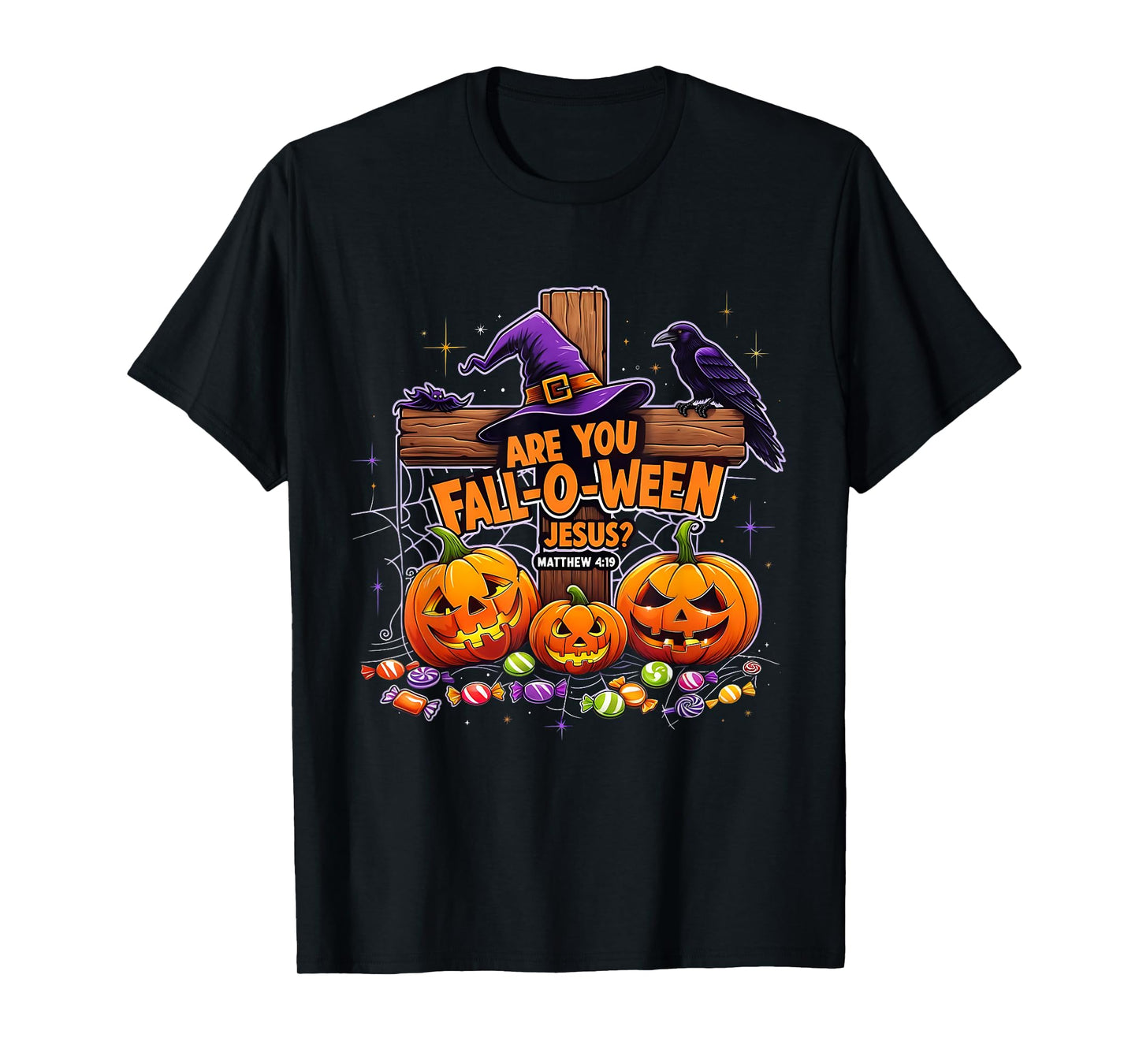 are You Fall-O-Ween Jesus Funny Pumpkin T-Shirt