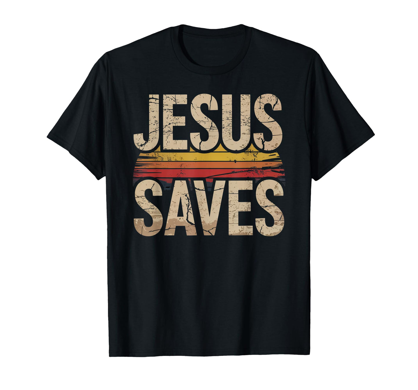 Jesus Saves Cross Christian Religious Faith Mens T-Shirt