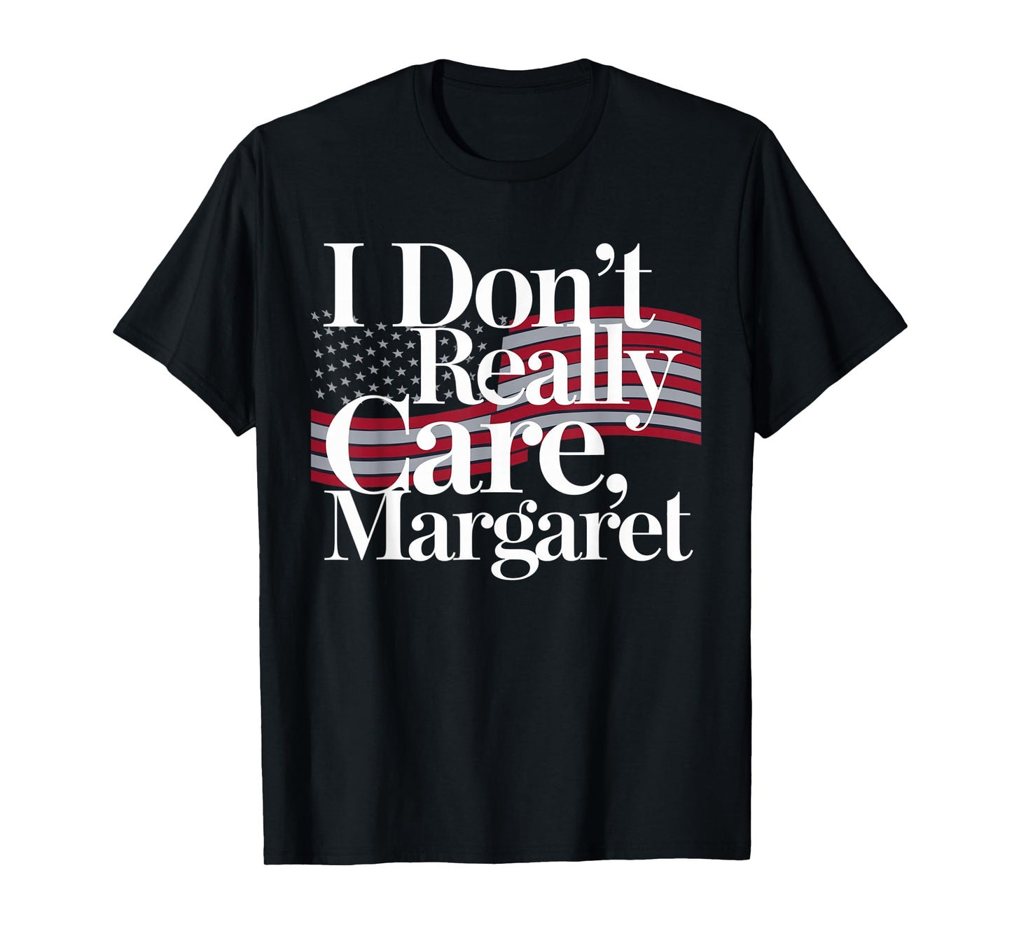 I Don't Really Care Margaret Funny Minimalist JD Vance T-Shirt