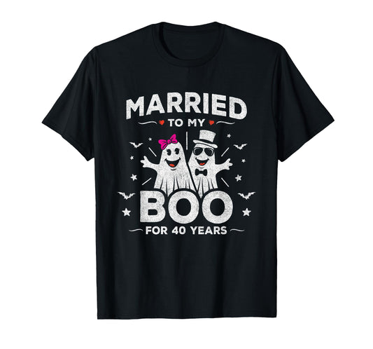 40th Wedding Anniversary October Wedding - 40th Anniversary T-Shirt