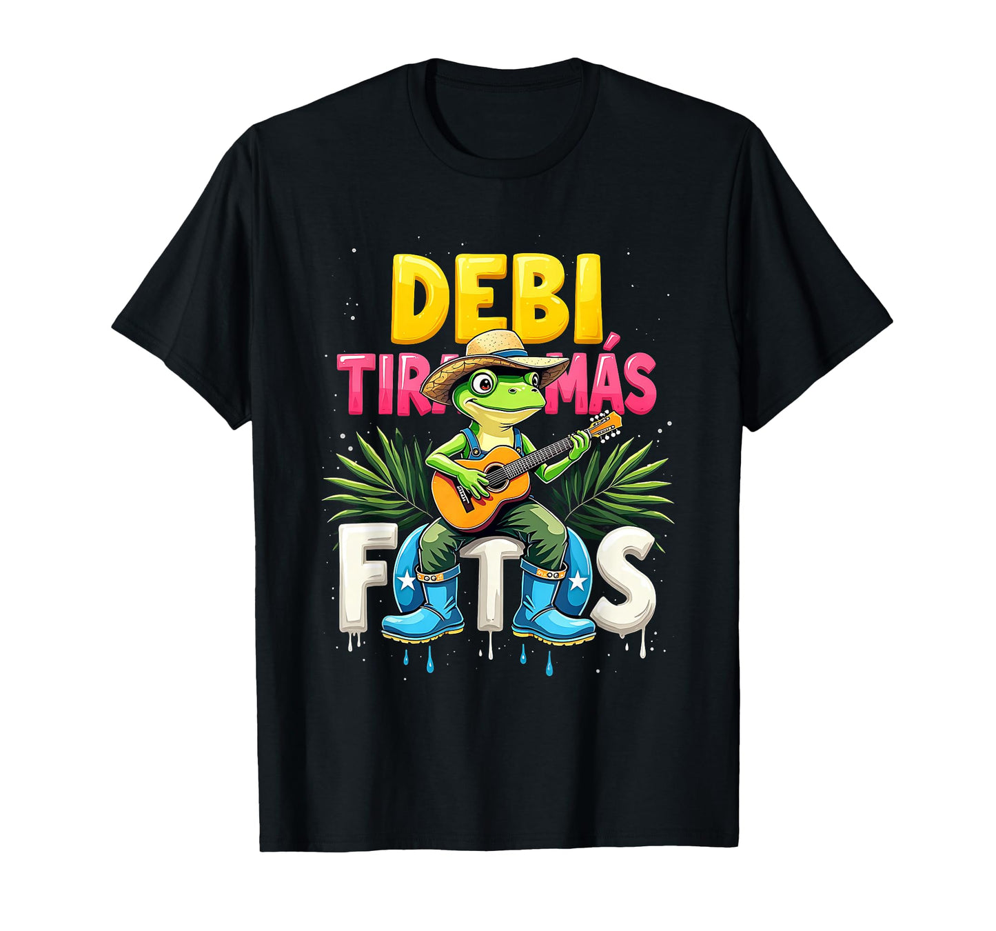Funny Debi Tomar Mas Fotos Rana Turista Travel Men T-Shirt