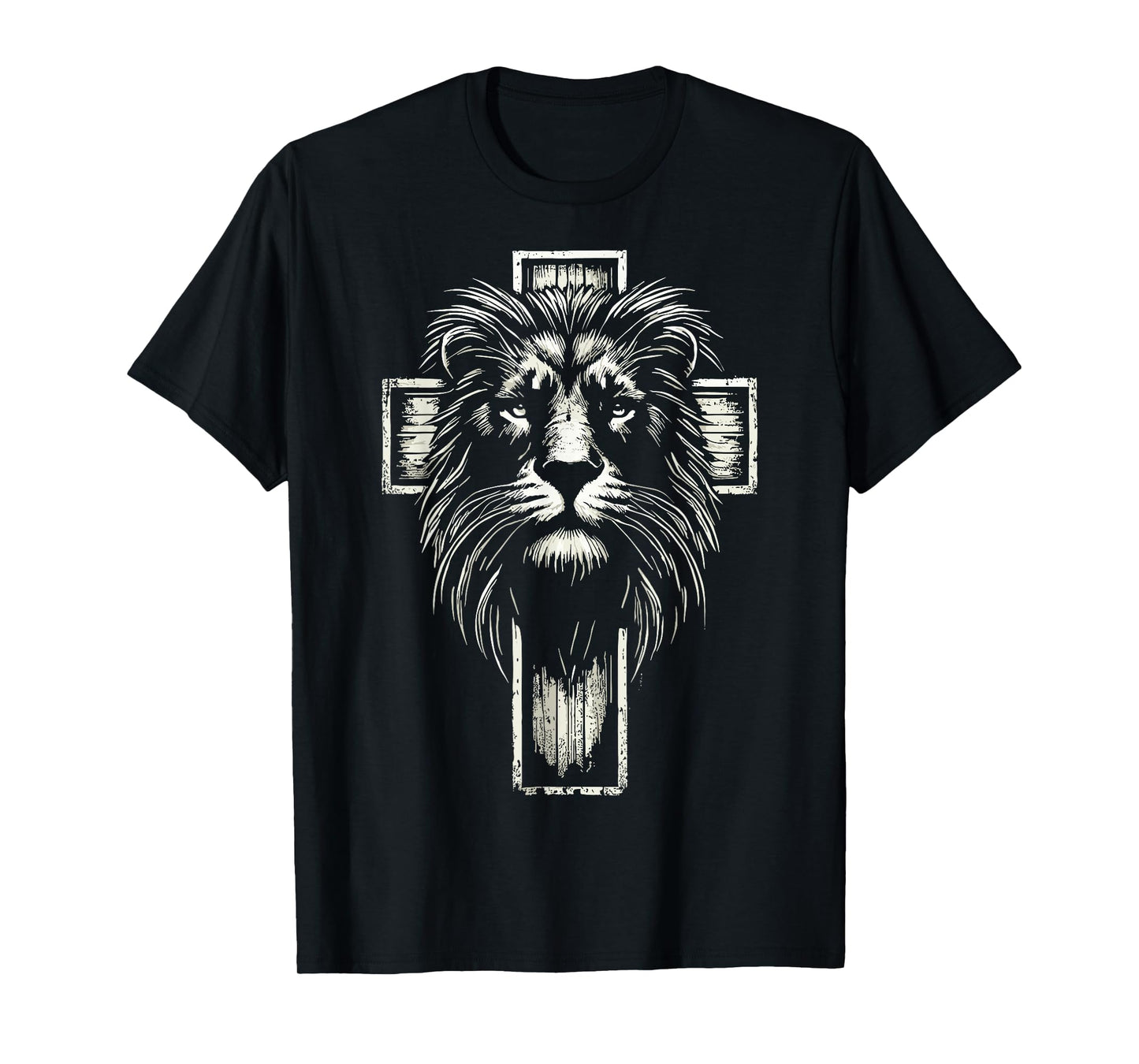 Christian Cross Lion of Judah T-Shirt
