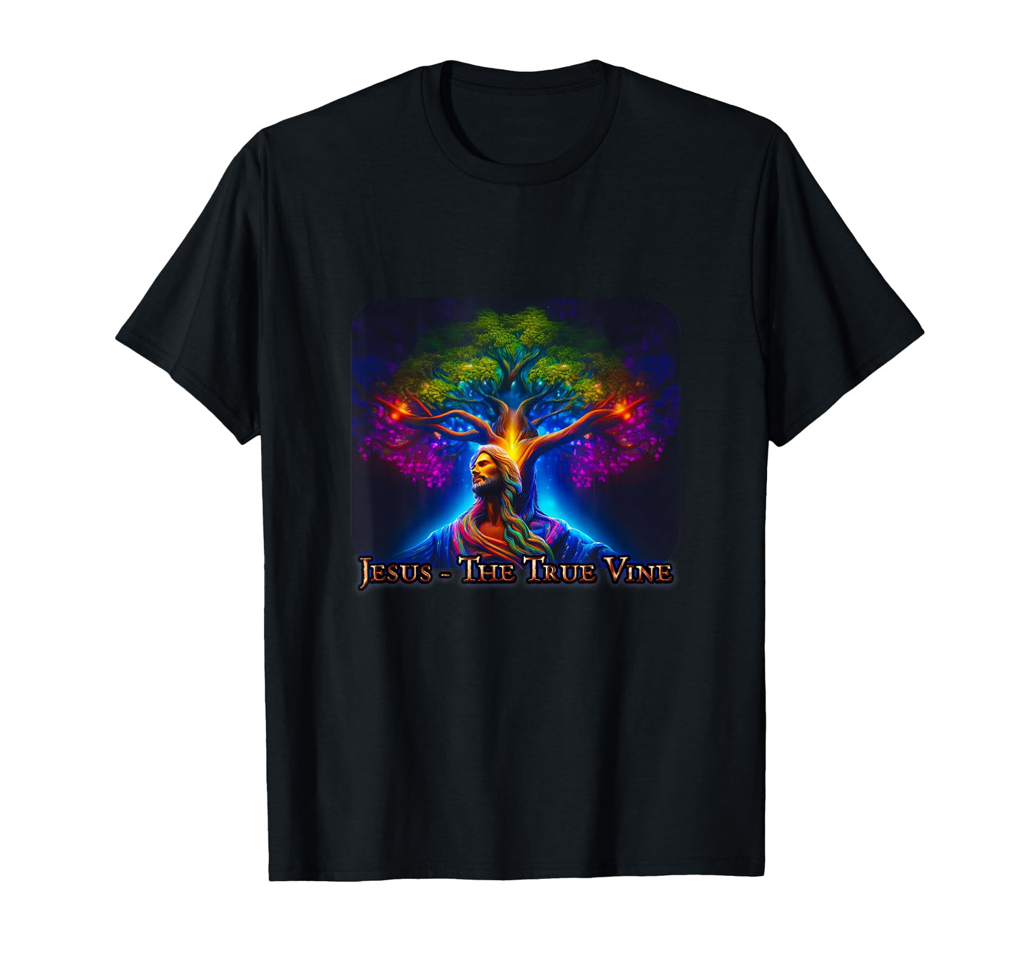 JESUS-THE TRUE VINE | Faith | Christian Scripture-John 15:5 T-Shirt