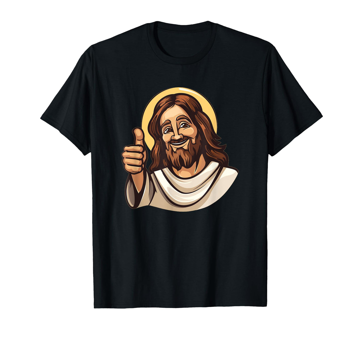 Smiling Jesus Christ with Thumb up Costume T-Shirt
