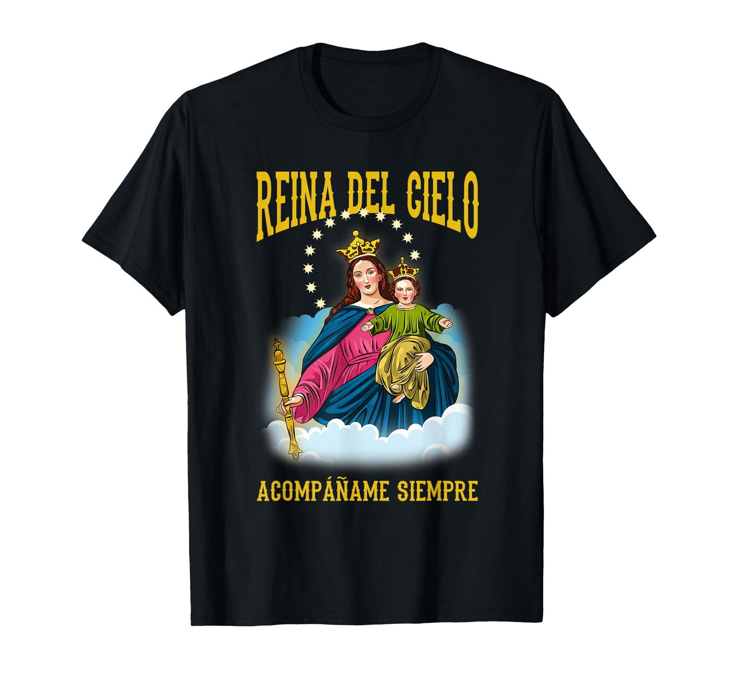 MARÍA AUXILIADORA, REINA DEL CIELO, VIRGEN MARÍA T-Shirt