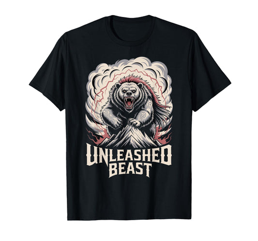 Epic Viking Berserker - Unleashed Beast - Nordic Mythology T-Shirt
