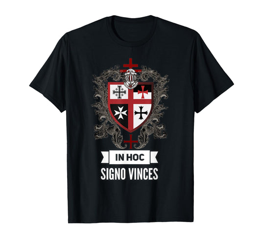 Catholic Knight Templar Crusader Cross Latin T-Shirt