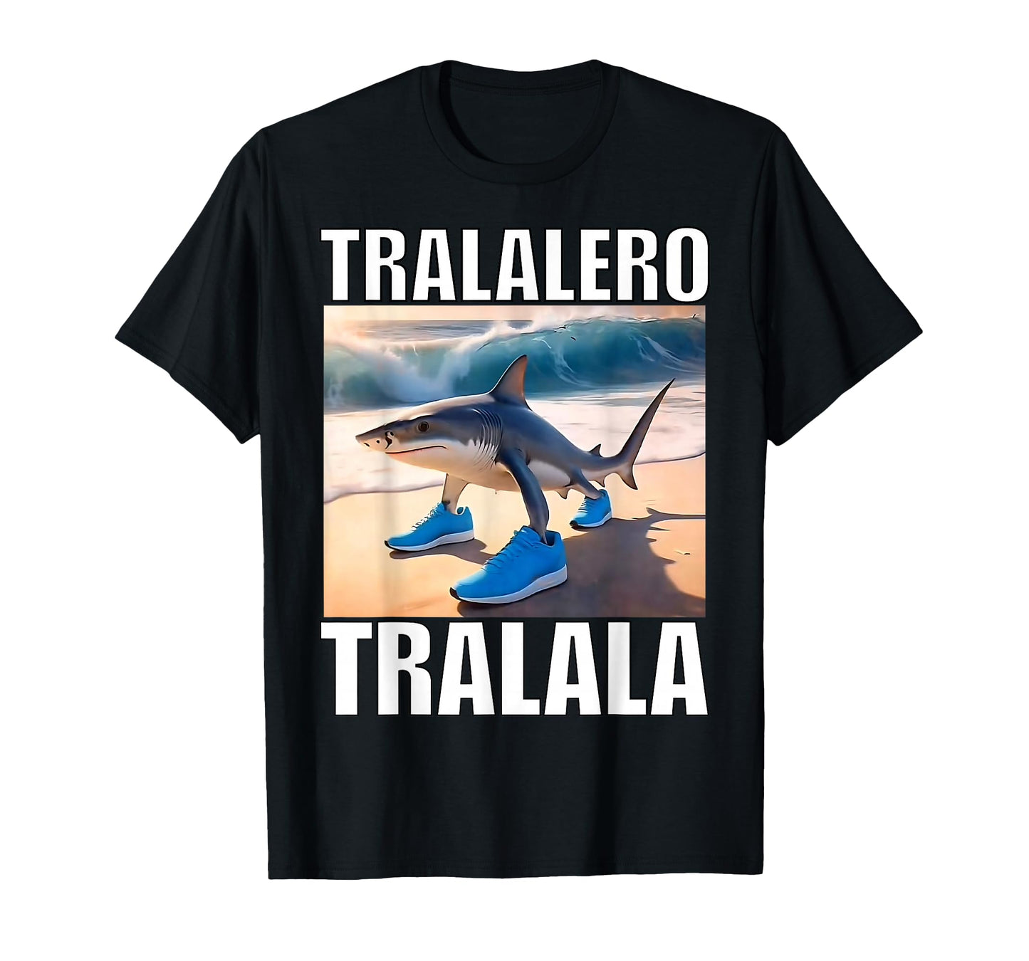 Funny Tralalero Tralala italian brainrot gen z T-Shirt