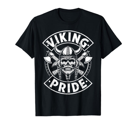 Viking Pride Norse Mythology Valhalla Warrior Viking T-Shirt