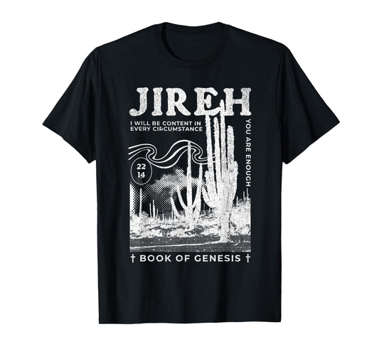 Jireh You Are Enough Boho Trendy Bible Verse Christian T-Shirt