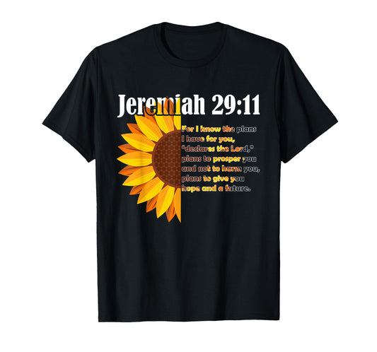 Jeremiah 29:11 Bible Christian Christian T-Shirt