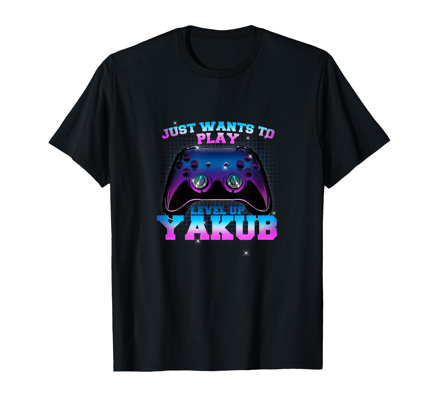 YAKUB - LEVEL UP with Controller: JUST WANTS TO PLAY T-Shirt