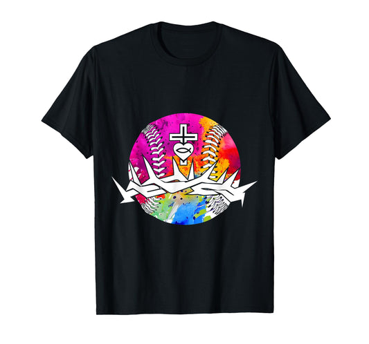 Religious Jesus Baseball Christian GOD Baseball T-Shirt