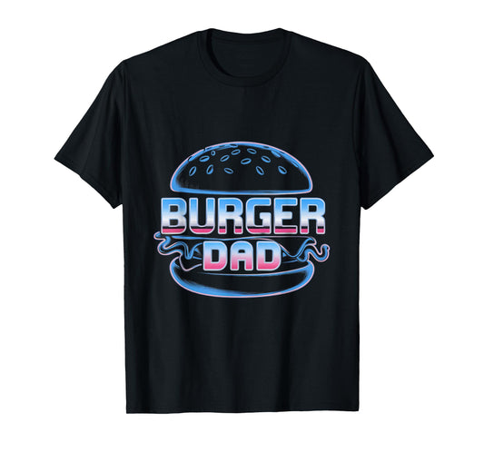 Funny Burger Lover Burger Mom Memes Love Burger Dad Jokes T-Shirt